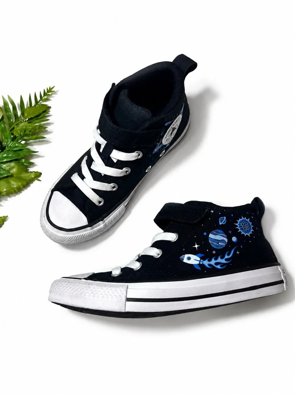 Converse All Star Space Graphic High Top Sneakers - Boys Size 1 Youth